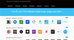 Desktop Screenshot of fox-dl.com
